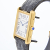 18ct Yellow Gold, 27.5mm Cartier Tank Solo Quartz Wristwatch - 2