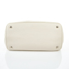 Prada Vitello Daino White Leather Tote Bag - 2