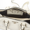 Prada Vitello Daino White Leather Tote Bag - 3