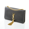 Yves Saint Laurent Black Leather Kate Shoulder Bag