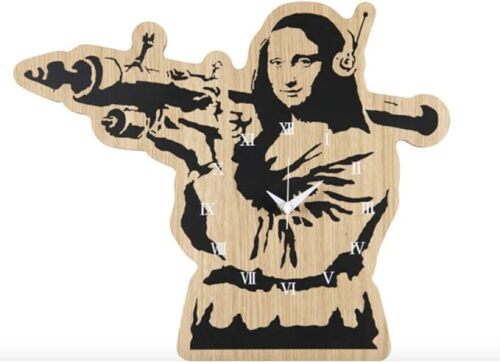 BANKSY X MEDICOM X SYNC Clock Mona Launcher