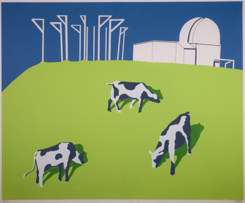 MICHAEL SMITHER Three Cows on Observatory Hill