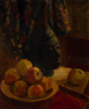 WILLIAM H. WRIGHT untitled (Still Life with Benin Bronze & Apples)