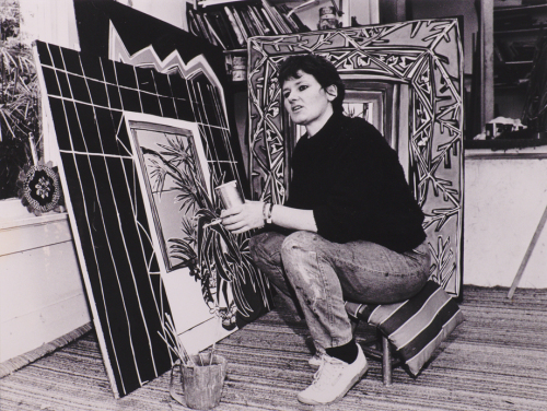 JOHN SELKIRK Claudia Pond Eyley in Her Studio