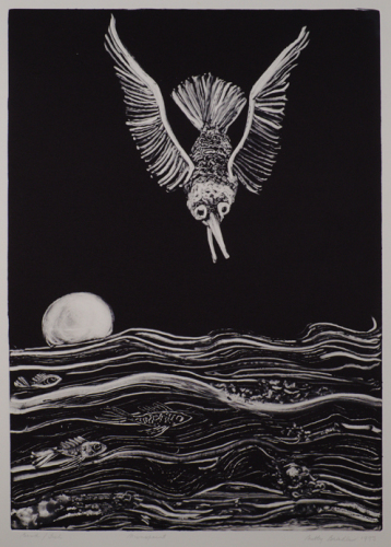 BETTY BEADLE Bird / Fish