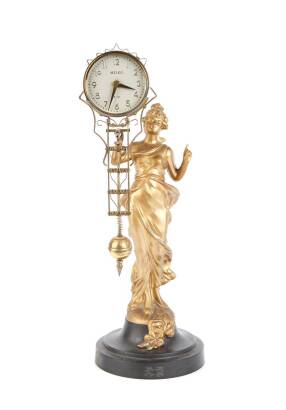 A 19th Century-Style French Mystery Clock