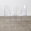 A Pair Of Early Ghost Chairs By Philippe Starck For Kartell