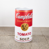 An Impressively Large Metal Warhol Tomato Soup Can