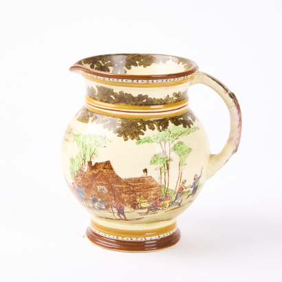 A Royal Doulton Village Fete Pitcher