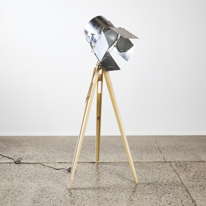 A Studio Tripod Lamp