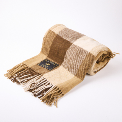 A Woollen Blanket By James Pringle Weavers Made In Scotland