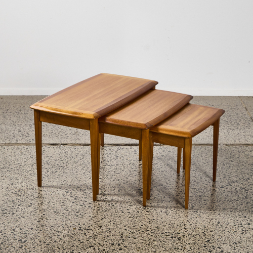 A Set Of Jon Jansen Nesting Modular Side Tables