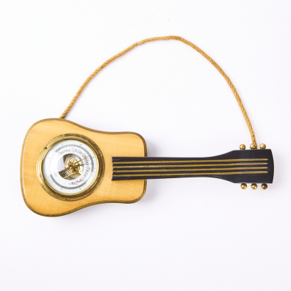 A Barigo Mid-Century Guitar Barometer