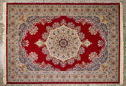 A Large Oriental ICCO T5 Floor Rug