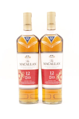 (1) The Macallan 12 year old Double Cask Matured Chinese New Year 2020 Twin Pack Single Malt Scotch Whisky (GB) (Two bottles in one lot)