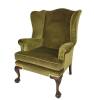 A Georgian Style Wing Back Chair