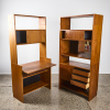 A Pair Of Modular Teak Wall Units By Poul Cadovius For Koninklijke Nederlandsche Meubelfabriek C.1960s - 2