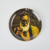 A Temuka Studio Plate Decorated With "Tikitere Mihi" by Charles F Goldie