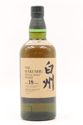 (1) Hakushu 18 year old Single Malt Japanese Whisky 700ml (GB)