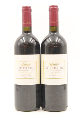 (2) 2001 Te Mata Coleraine, Hawkes Bay