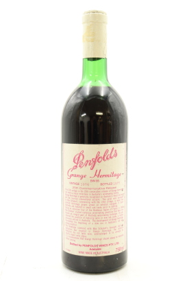 (1) 1976 Penfolds Grange Bin 95, Australia [JR18] [RP98] (US)