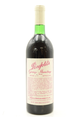 (1) 1977 Penfolds Grange Bin 95, Australia [BC95] [JO93]