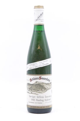 (1) 1985 Schloss Saarstein Serriger Schloss Saarsteiner Riesling Kabinett Feinherb, Mosel