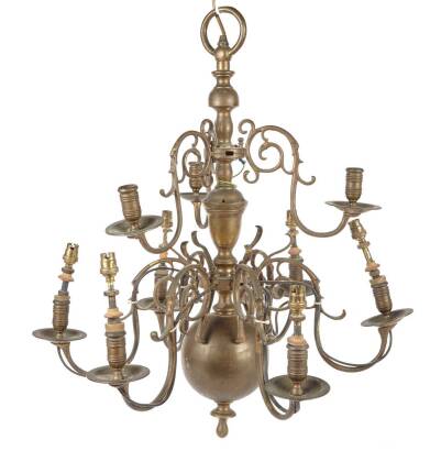 A Pair of European Night Light Candelabras