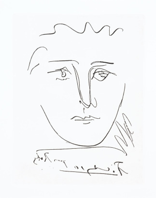 PABLO PICASSO L'age de soleil (Pour Roby)