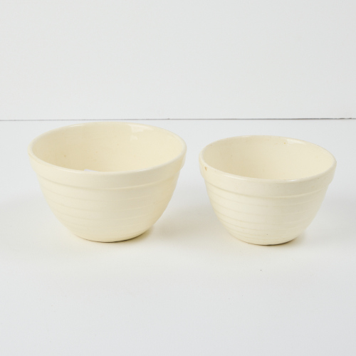 Two Crown Lynn Beehive Bowls
