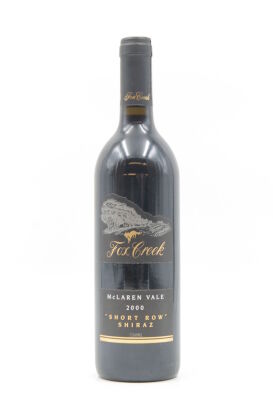 (1) 2000 Fox Creek Short Row Shiraz, McLaren Vale