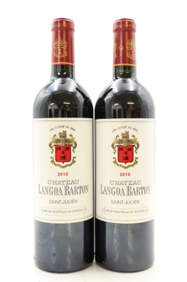 (2) 2010 Chateau Langoa-Barton, Saint-Julien [JR16.5] [WE94] [WS94]