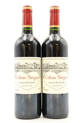 (2) 2009 Chateau Calon-Segur, Saint-Estephe [RP96]