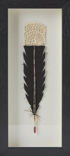 AIMEE GRUAR Single Huia Feather