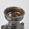 A Large Yvonne Rust Floor Pot with Lug Handles - 2