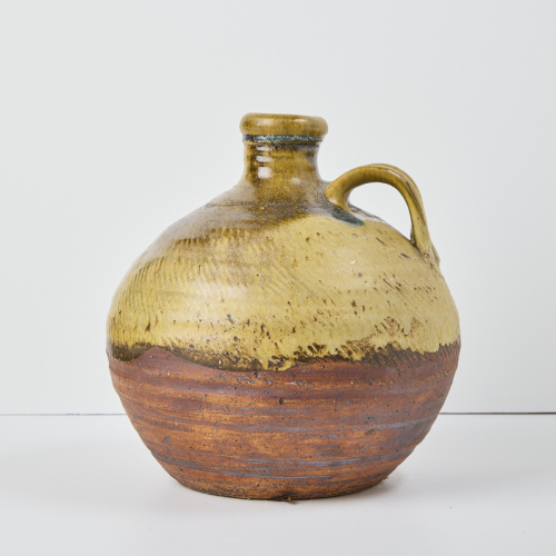 A Large Len Castle Floor Carafe with Impressed Rope Pattering