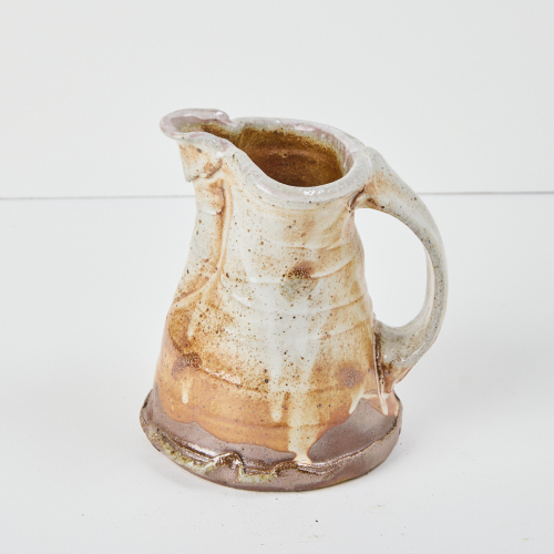 A Duncan Shearer Shino Glaze Jug