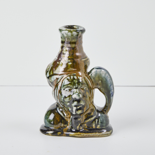 A Mark Goody Wahine Bottle in Salt and Ash Glazes