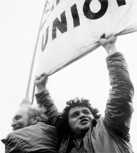 ANS WESTRA Trade Union Protest, Wellington (Protest at the Opening of Parliament)