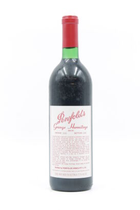 (1) 1986 Penfolds Grange Bin 95, South Australia [RP99][JR17.5]