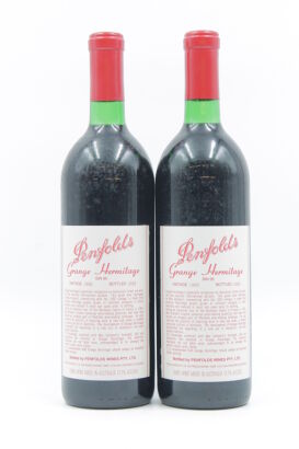 (2) 1986 Penfolds Grange Bin 95, South Australia [RP99][JR17.5]