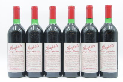 (6) 1986 Penfolds Grange Bin 95, South Australia [RP99][JR17.5]