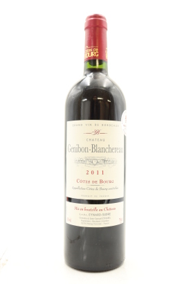 (1) 2011 Chateau Genibon-Blanchereau, Cotes de Bourg
