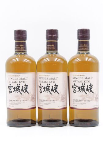 (3) Nikka Miyagikyo Single Malt Japanese Whisky