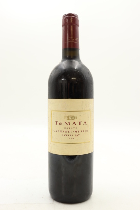 (1) 1999 Te Mata Estate Vineyards Merlot - Cabernet, Hawke's Bay