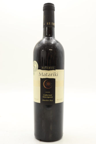 (1) 2000 Matariki Reserve Cabernet Sauvignon, Hawke's Bay