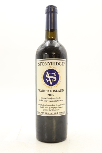 (1) 2009 Stonyridge Vineyard Larose, Waiheke Island