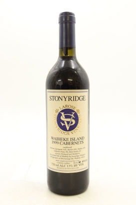 (1) 1999 Stonyridge Vineyard Larose, Waiheke Island