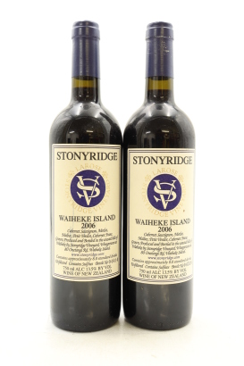 (2) 2006 Stonyridge Vineyard Larose, Waiheke Island