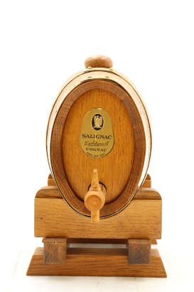 (1) Salignac Cognac Barrel Decanter, France